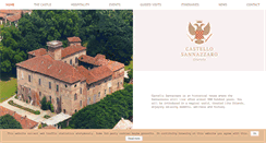 Desktop Screenshot of castellosannazzaro.it